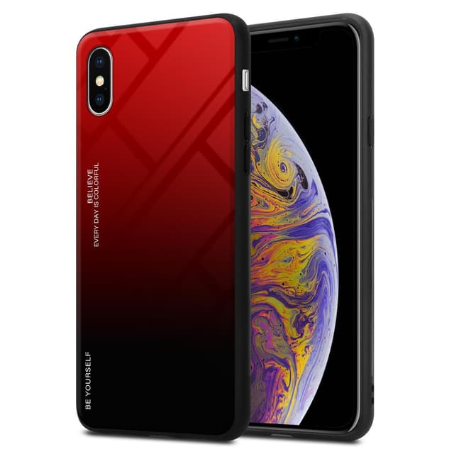 iPhone XS MAX Skal Fodral Case (Svart)