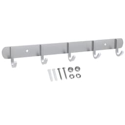 Klädstång Klädkrokar Klädhängare (modell d - 5 krokar)