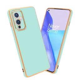 OnePlus 9 Suojakuori Case Cover Kotelo (Green)