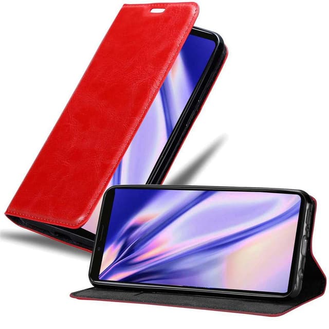 Sony Xperia 1 / Xperia XZ4 lommebokdeksel case (rød)