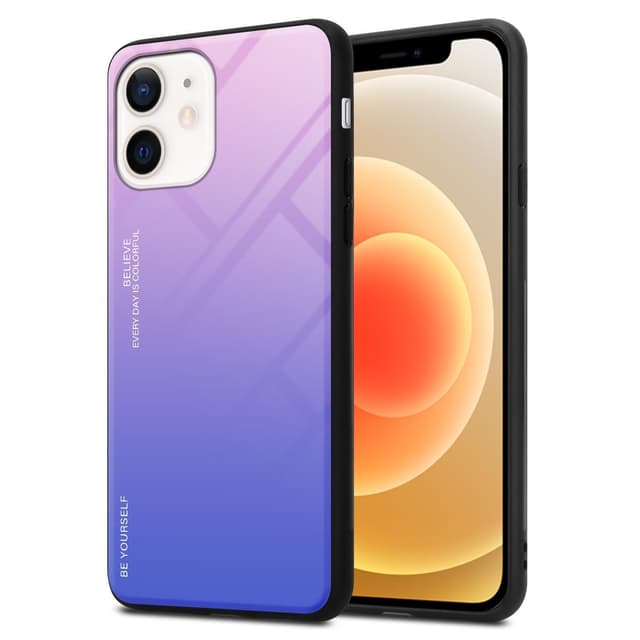 iPhone 12 MINI Skal Fodral Case (Svart)