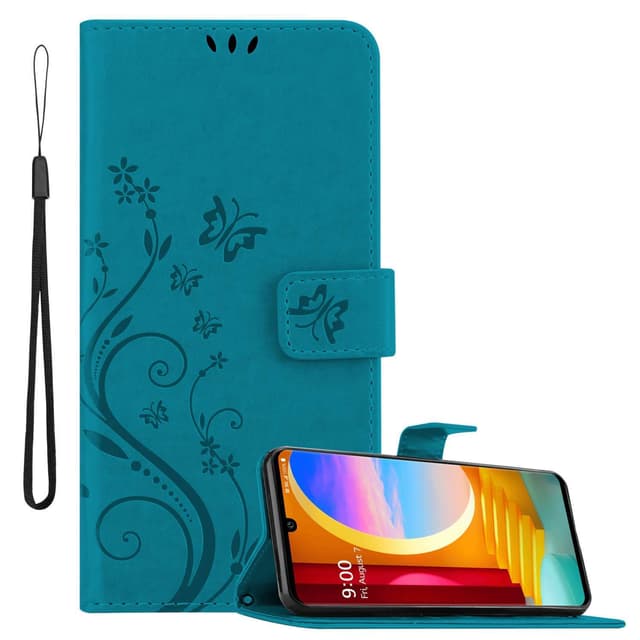 LG Velvet Pungetui Cover Case (Blå)