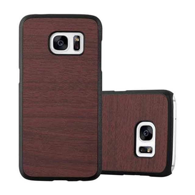 Samsung Galaxy S7 Suojakuori Kotelo (Ruskea)
