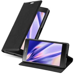 Sony Xperia Z5 lommebokdeksel deksel (svart)