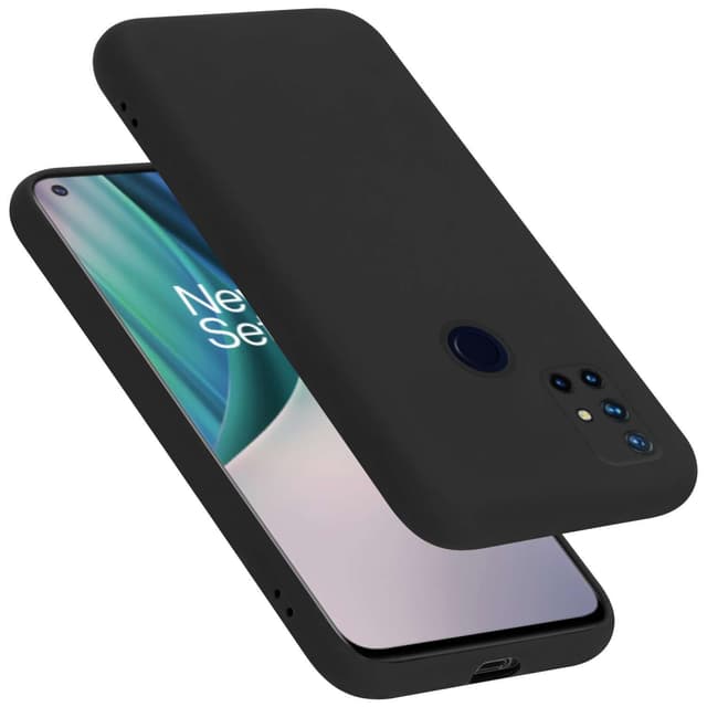 OnePlus Nord N10 5G Suojakuori Kotelo Case (Musta)