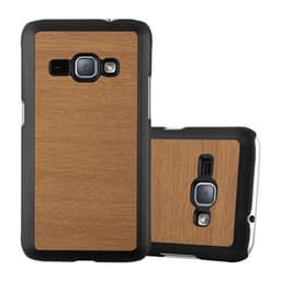 Samsung Galaxy J1 2016 Skal Fodral Case (Brun)