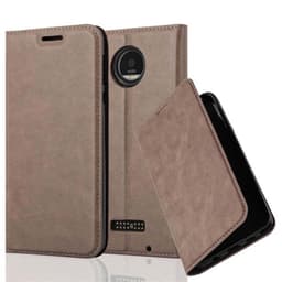 Motorola MOTO Z Pungetui Cover Etui (Brun)