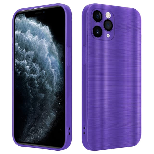 iPhone 11 PRO Silikondeksel Beskyttelse (lilla)