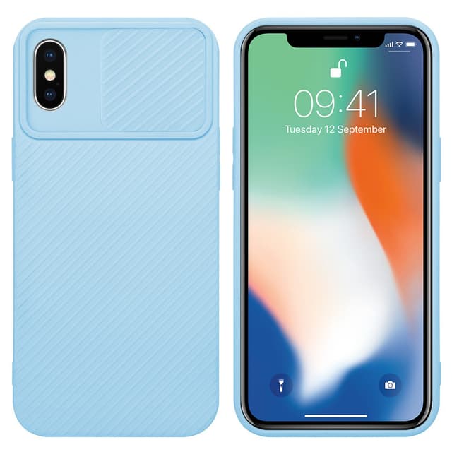 Skal iPhone X / XS Fodral Case (Blå)