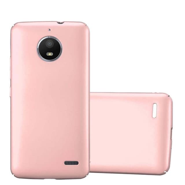 Motorola MOTO E4 Cover Etui Case (Lyserød)