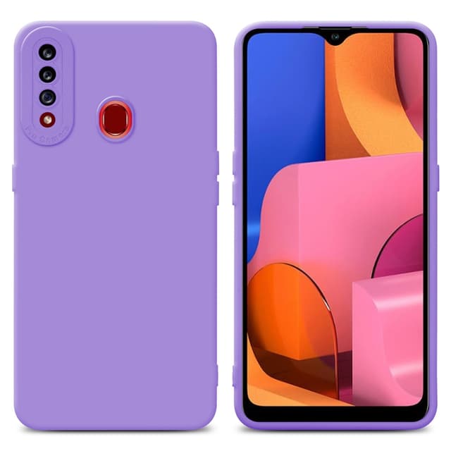 Samsung Galaxy A20s Cover Etui Case (Lilla)
