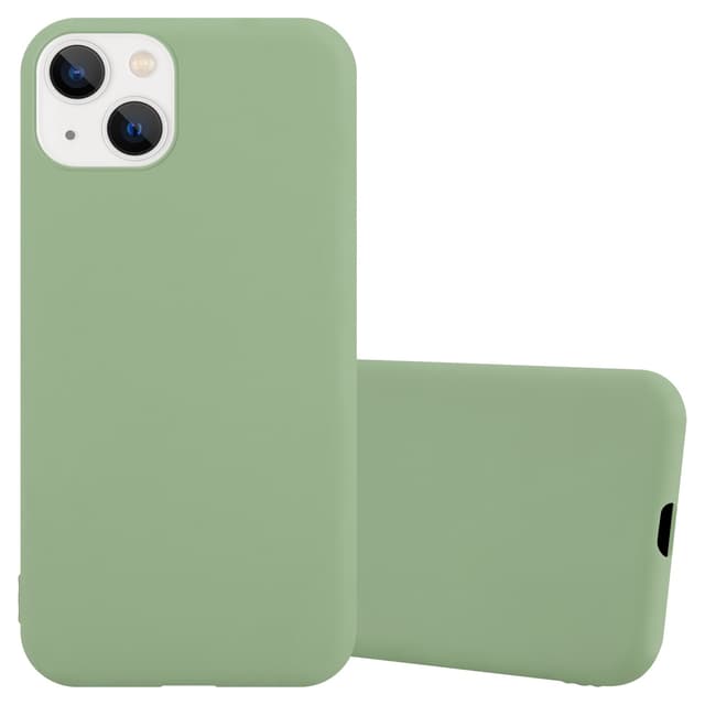 Skal iPhone 14 Fodral Case (Grön)