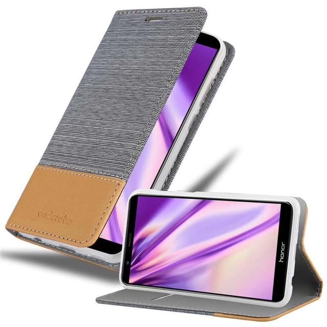 Honor 7X lommebokdeksel etui (grå)