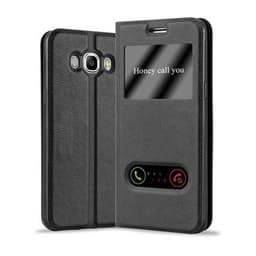 Lompakkokotelo Samsung Galaxy J7 2016 Case (Musta)