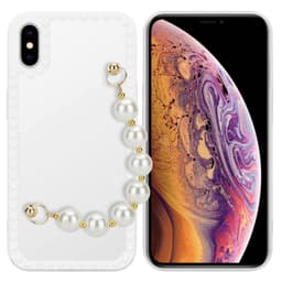 iPhone X / XS Suojakuori Kotelo (Valkoinen)