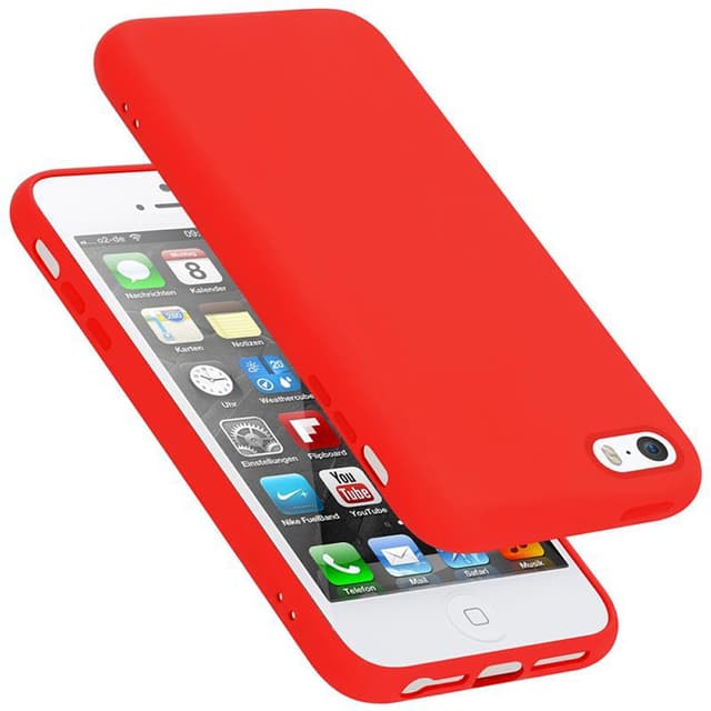 iPhone 5 / 5S / SE 2016 Cover Etui Case (Rød)