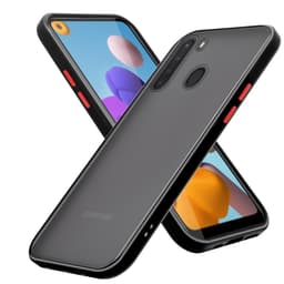 Samsung Galaxy A21 Suojakuori Suojakotelo (Läpinäkyvä)