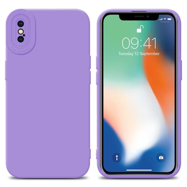 iPhone XS MAX Deksel case (lilla)