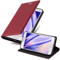 Samsung Galaxy ALPHA lommebokdeksel deksel (rød)