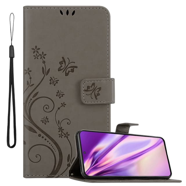 Samsung Galaxy S22 Plånboksfodral Skal (Grå)