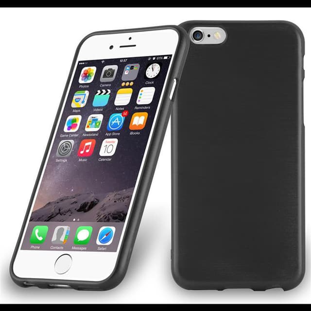 iPhone 6 / 6S Cover Etui Case (Sort)