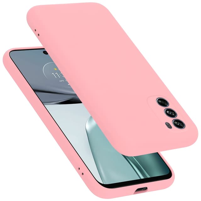 Motorola MOTO G62 5G Cover Etui Case (Lyserød)