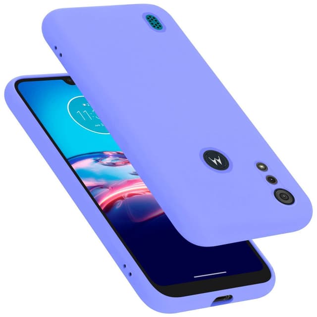 Motorola MOTO E6s 2020 Suojakuori Kotelo (Violetti)