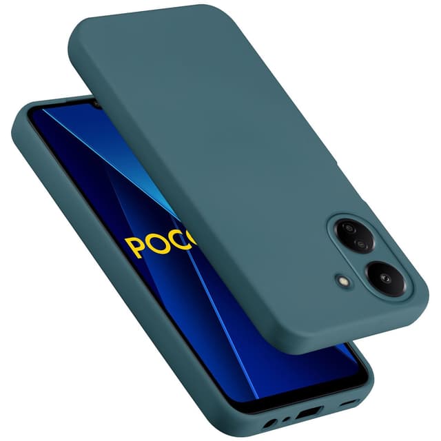 Xiaomi Poco C65 Cover Etui Case (Grøn)