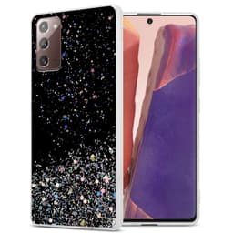 Samsung Galaxy NOTE 20 Suojakuori Suojakotelo (Musta)