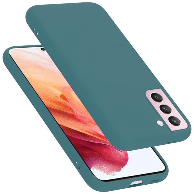 Samsung Galaxy S21 5G silikondeksel case (grønn)
