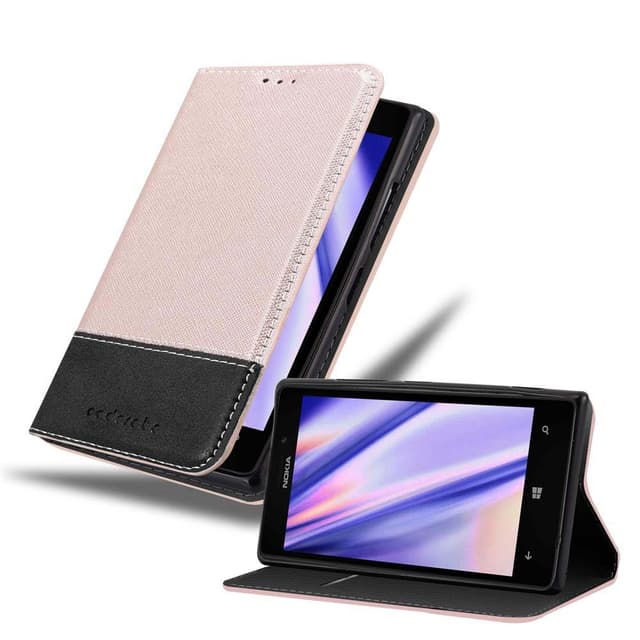 Nokia Lumia 925 Suojakuori Case (Vaaleanpunainen)