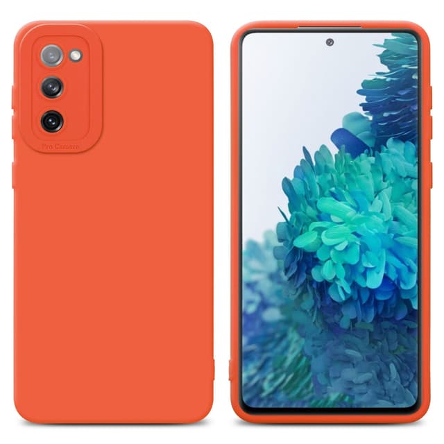Samsung Galaxy S20 FE Suojakuori Kotelo (Oranssi)