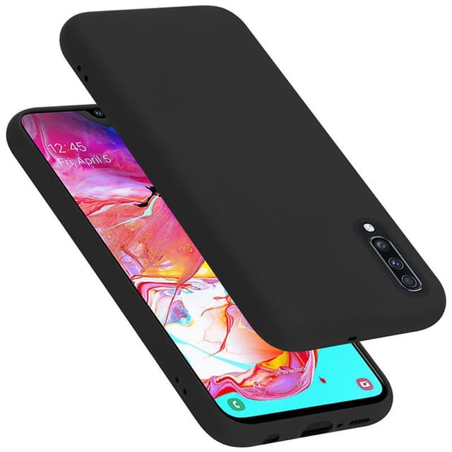Samsung Galaxy A70 / A70s Suojakuori Kotelo (Musta)