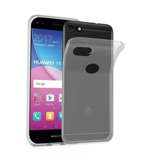 Huawei Y6 PRO 2017 Skal Fodral Case (Transparent)