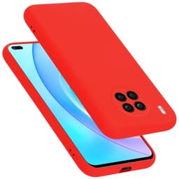 Honor 50 LITE silikondeksel case (rød)