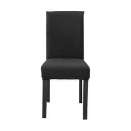 4x Stoltrekk 38-45 cm sete 45-65 cm rygghøyde (svart)