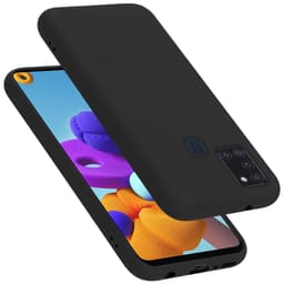 Samsung Galaxy A21s Cover Etui Case (Sort)