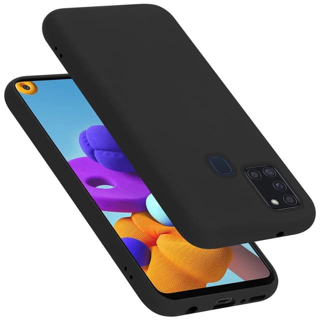 Samsung Galaxy A21s Cover Etui Case (Sort)