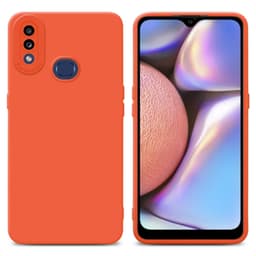 Samsung Galaxy A10s / M01s Suojakuori Kotelo (Oranssi)