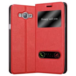 Lompakkokotelo Samsung Galaxy A8 2015 Case (Punainen)