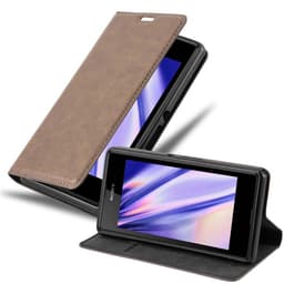 Sony Xperia E3 Skal Fodral Case (Brun)