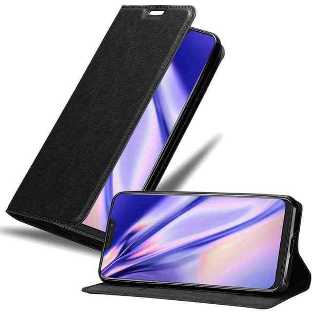 Asus ZenFone 5Z Suojakuori Lompakkokotelo (Musta)
