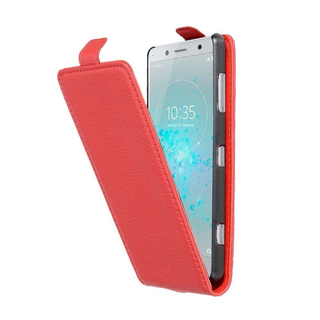 Sony Xperia XZ2 COMPACT Deksel Cover Etui (rød)