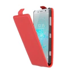 Sony Xperia XZ2 COMPACT Flipfodral Skal (Röd)