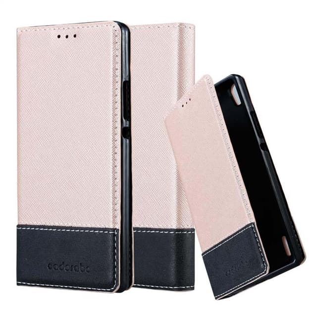 Huawei ASCEND P7 Skal Fodral Case (Rosa)