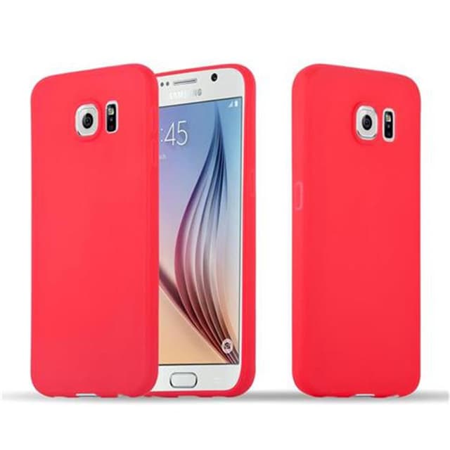 Suojakuori Samsung Galaxy S6 Kotelo (Punainen)