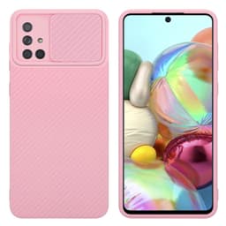 Skal Samsung Galaxy A71 4G Fodral Case (Rosa)