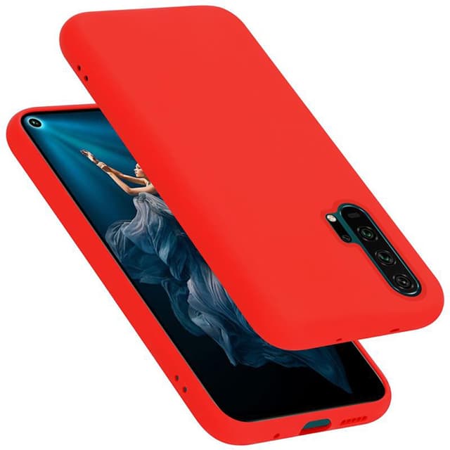 Honor 20 PRO silikondeksel case (rød)