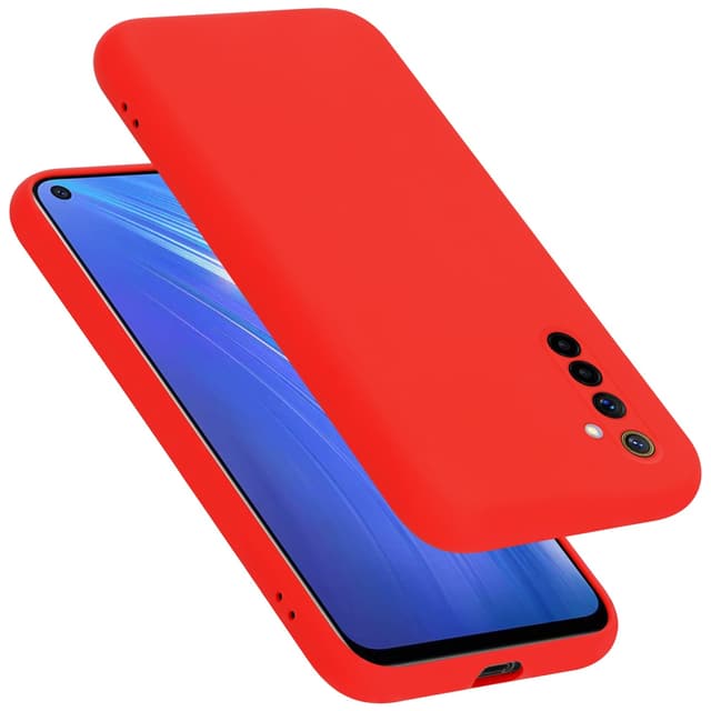 Realme 6 4G / 6s Cover Etui Case (Rød)