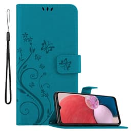 Samsung Galaxy A13 4G Plånboksfodral Skal (Blå)